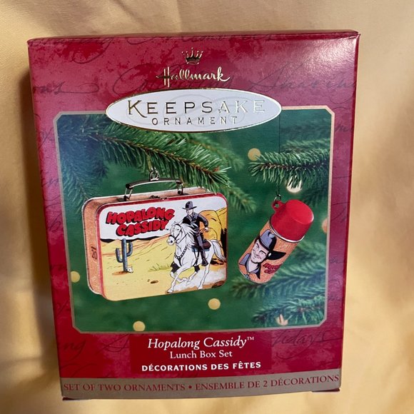 Hopalong Cassidy Lunch Box Set - Picture 3 of 3